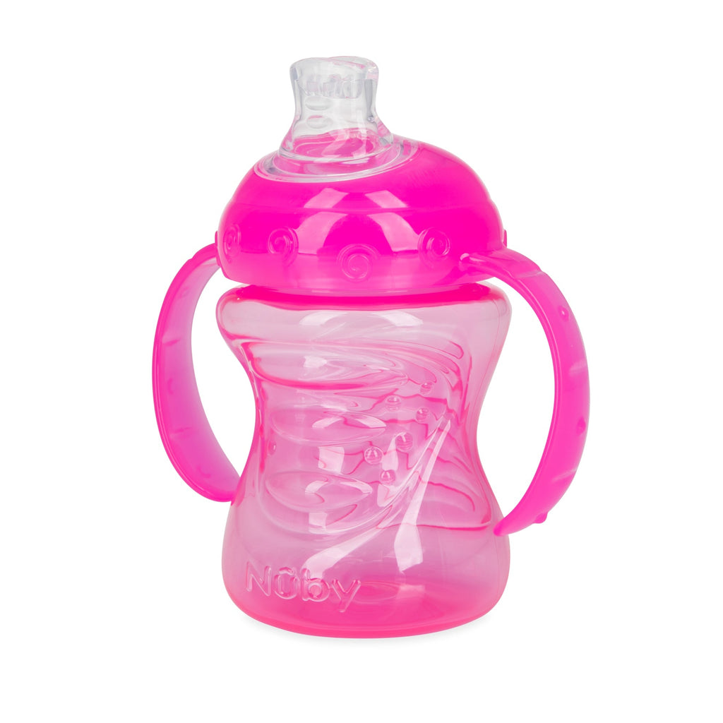 No-Spill Soft Spout Grip N' Sip Trainer Cup